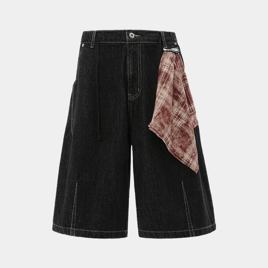 Bandana Detail | Denim Shorts