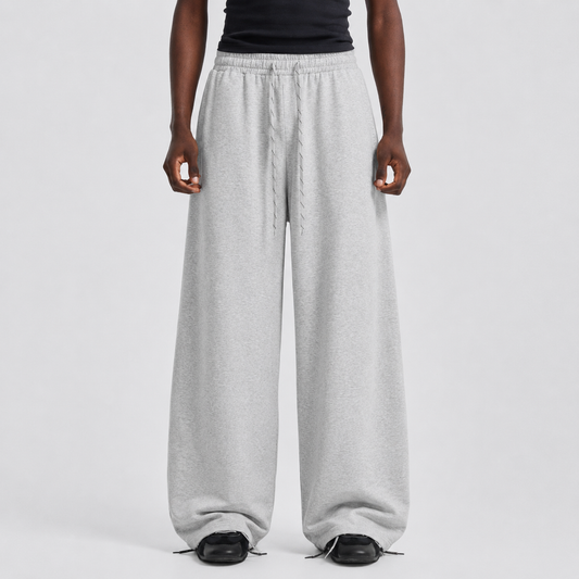Drawstring Wide Leg Relaxed Sweatpants - OMYGOODS