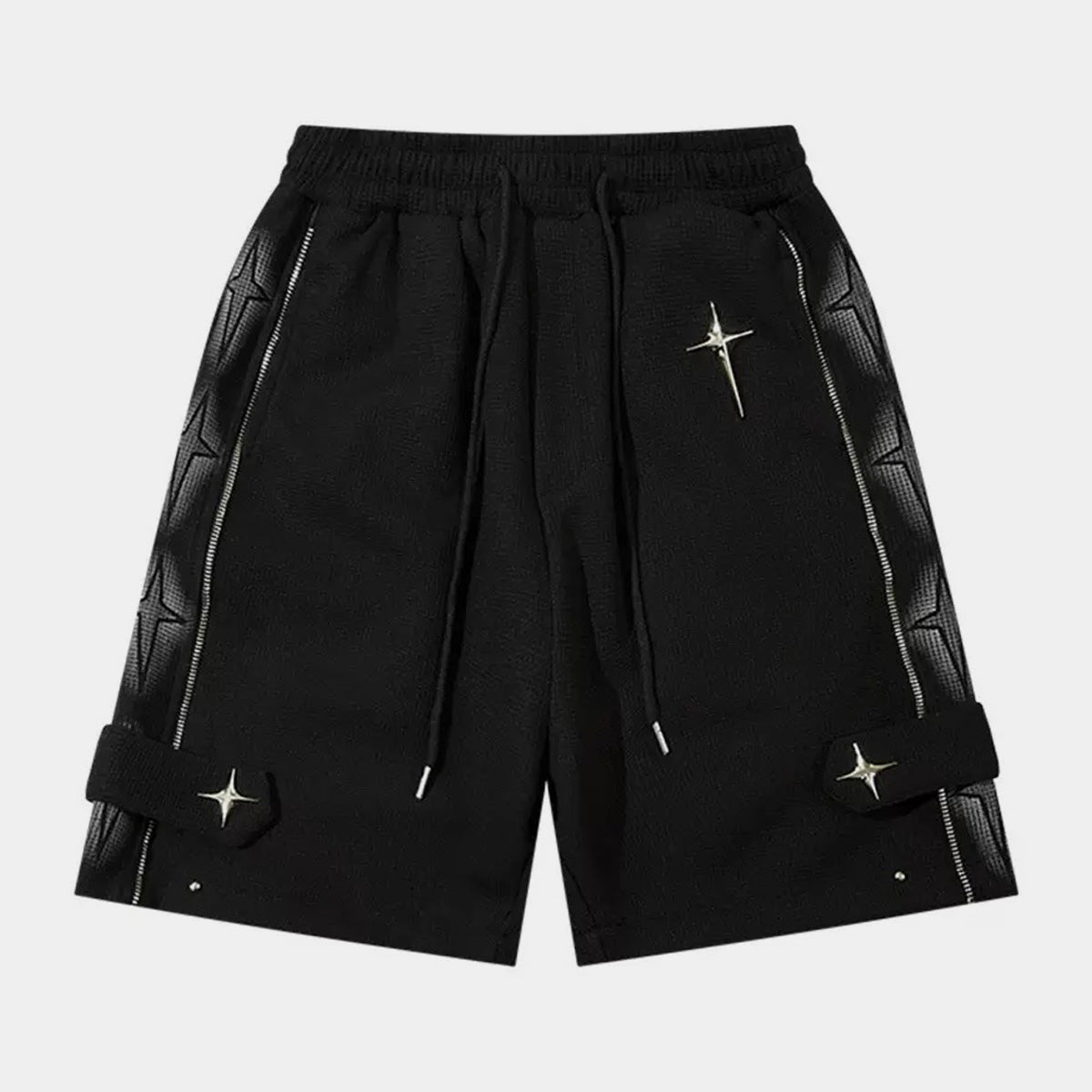 Star | Zip Up Shorts