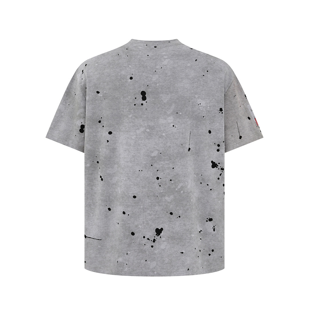 Retro Ink Splash T-Shirt