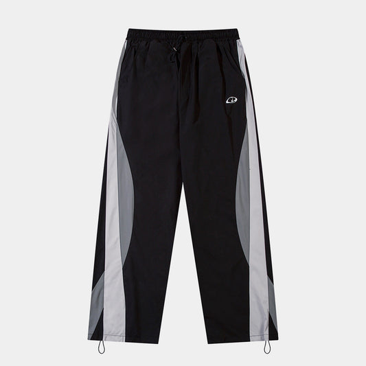 Track Pants | Lightweight Colorblock Sport Bottoms