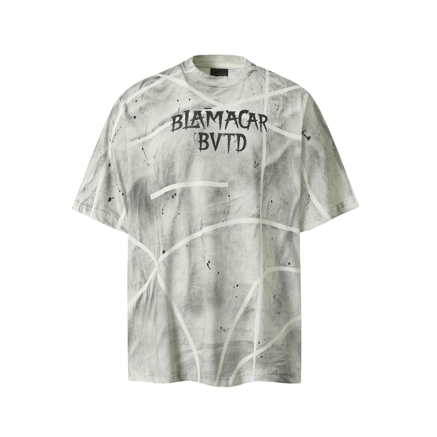 Marble Street Print | Distressed T-Shirt