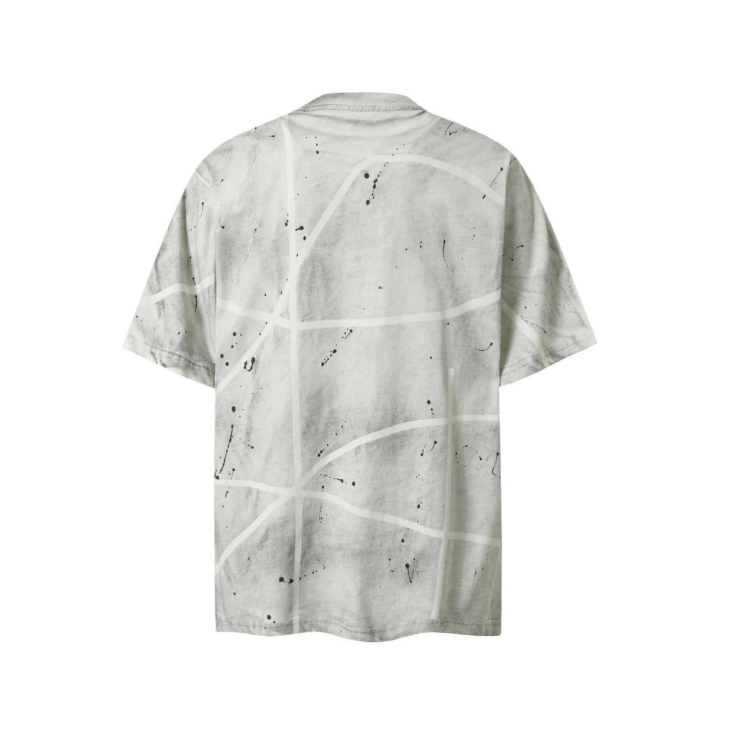Marble Street Print | Distressed T-Shirt