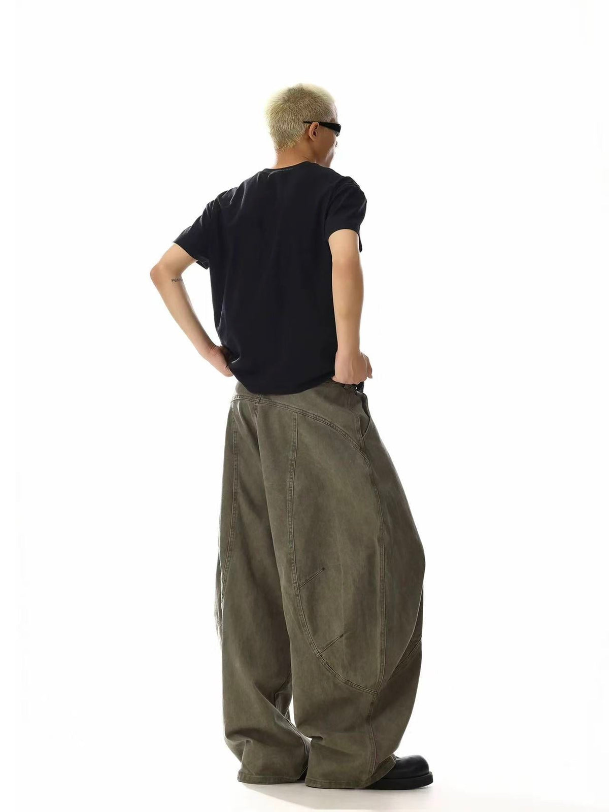 Wide-Leg Baggy Cargo Pants - OMYGOODS