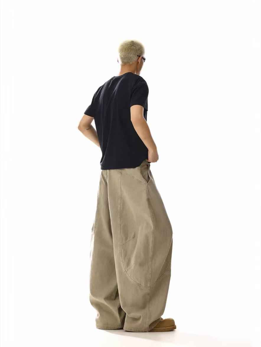 Wide-Leg Baggy Cargo Pants - OMYGOODS