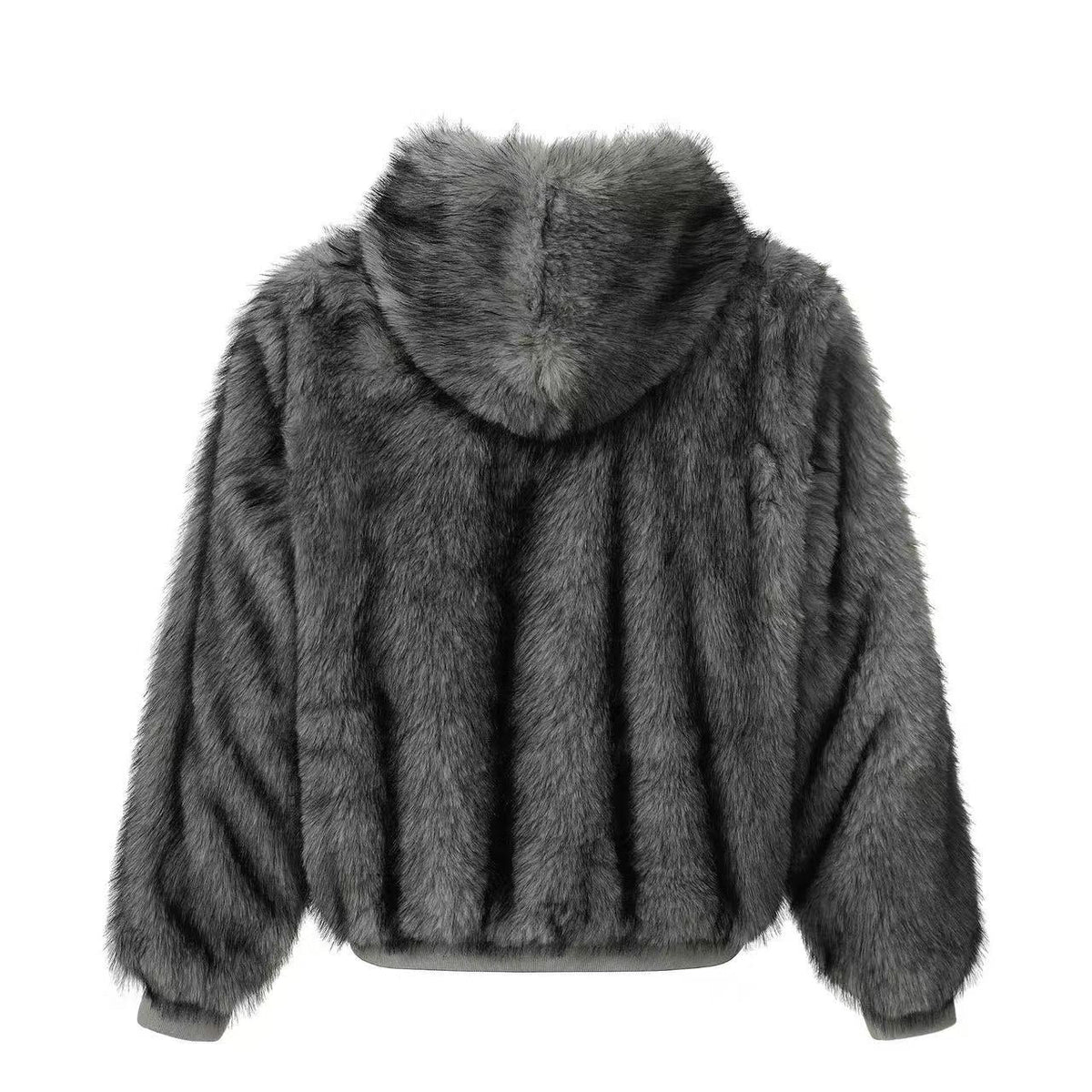 Faux Fur Old-Money Reversible Hooded Coat - OMYGOODS