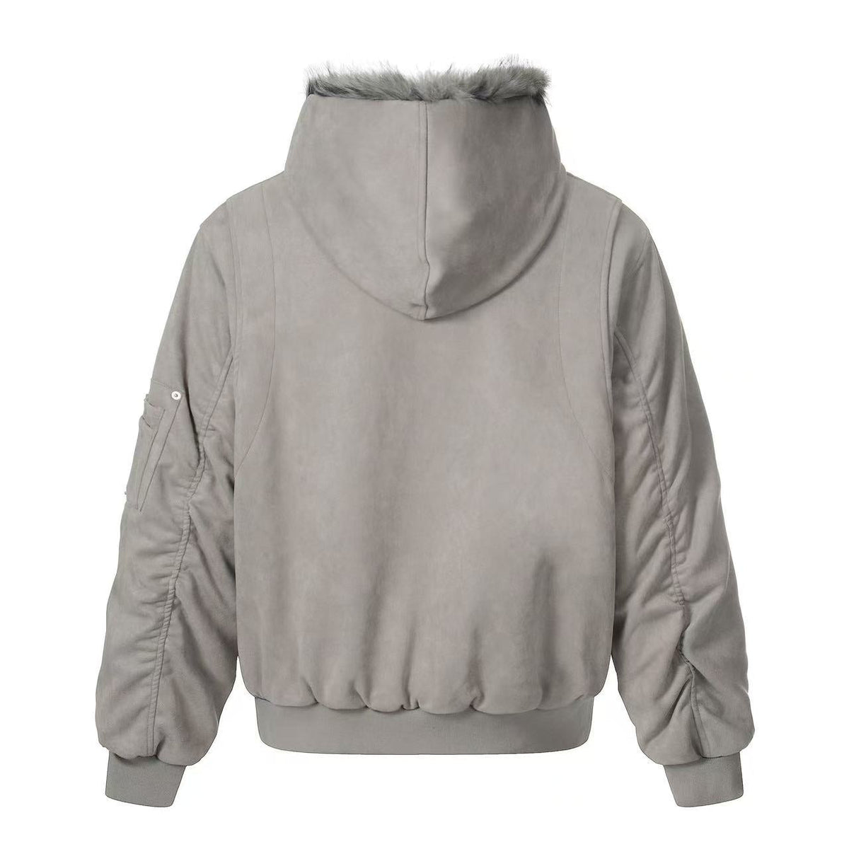Faux Fur Old-Money Reversible Hooded Coat - OMYGOODS