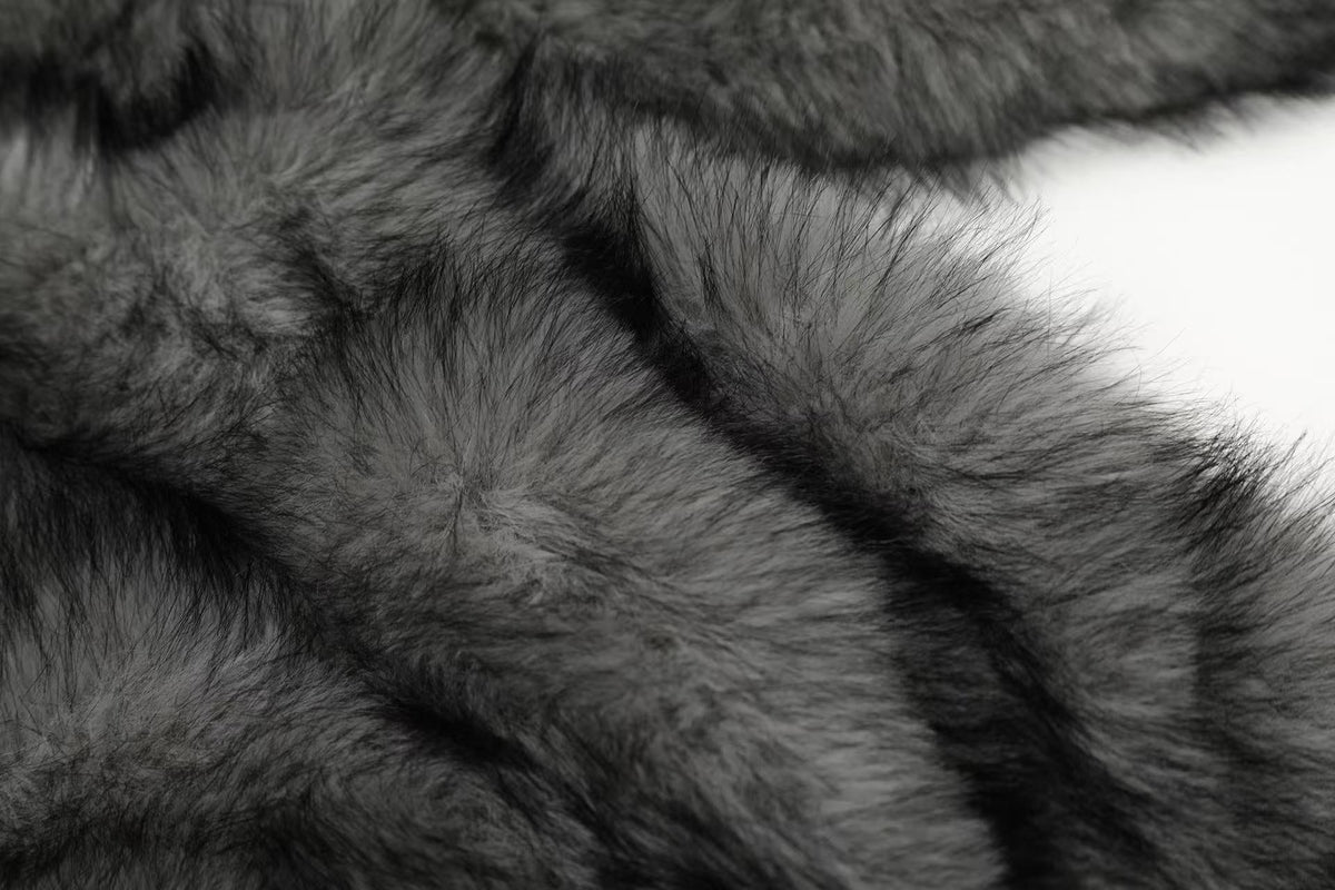 Faux Fur Old-Money Reversible Hooded Coat - OMYGOODS
