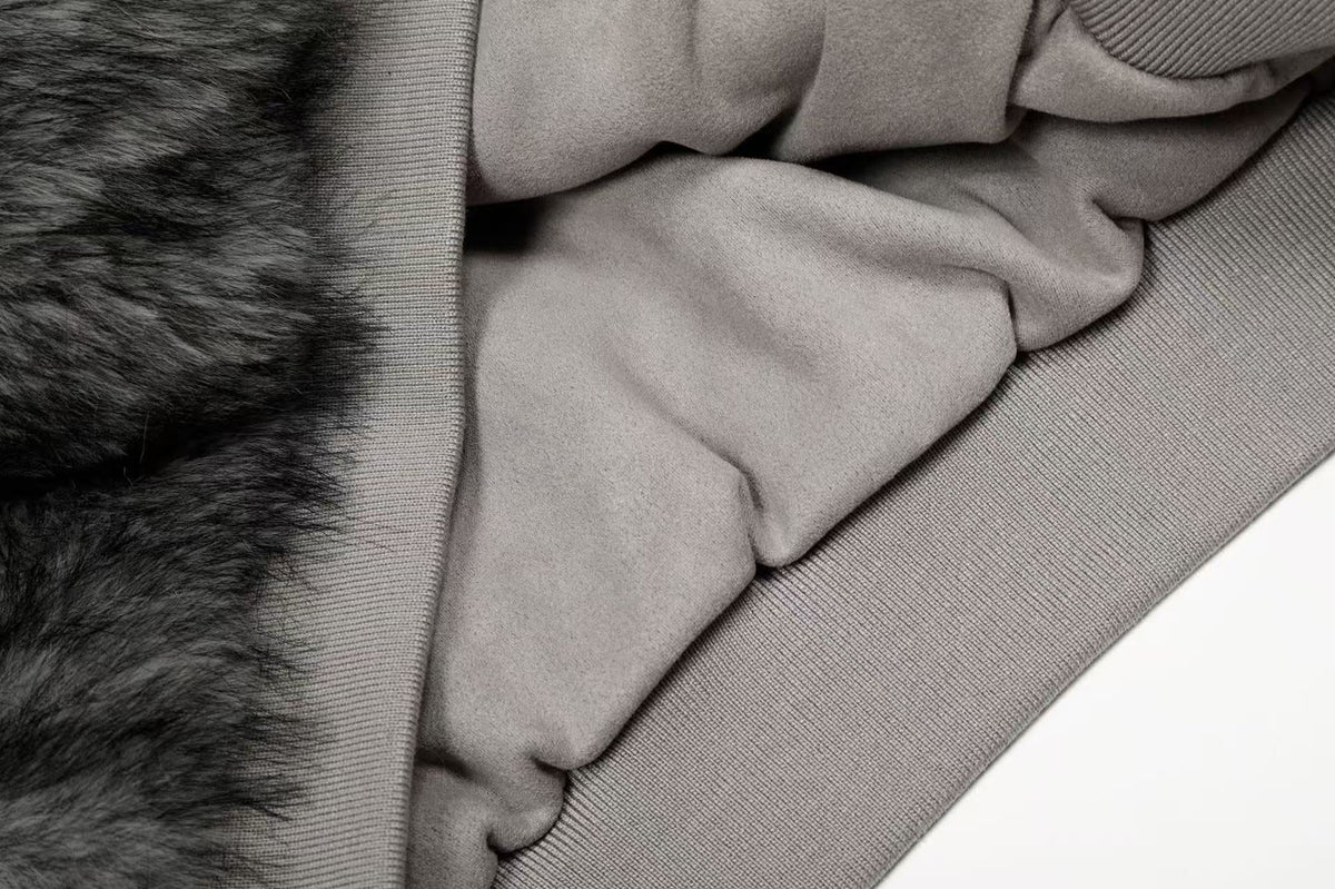 Faux Fur Old-Money Reversible Hooded Coat - OMYGOODS