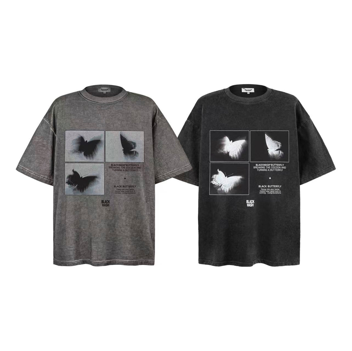 Washed Print Short Sleeve - OMYGOODS