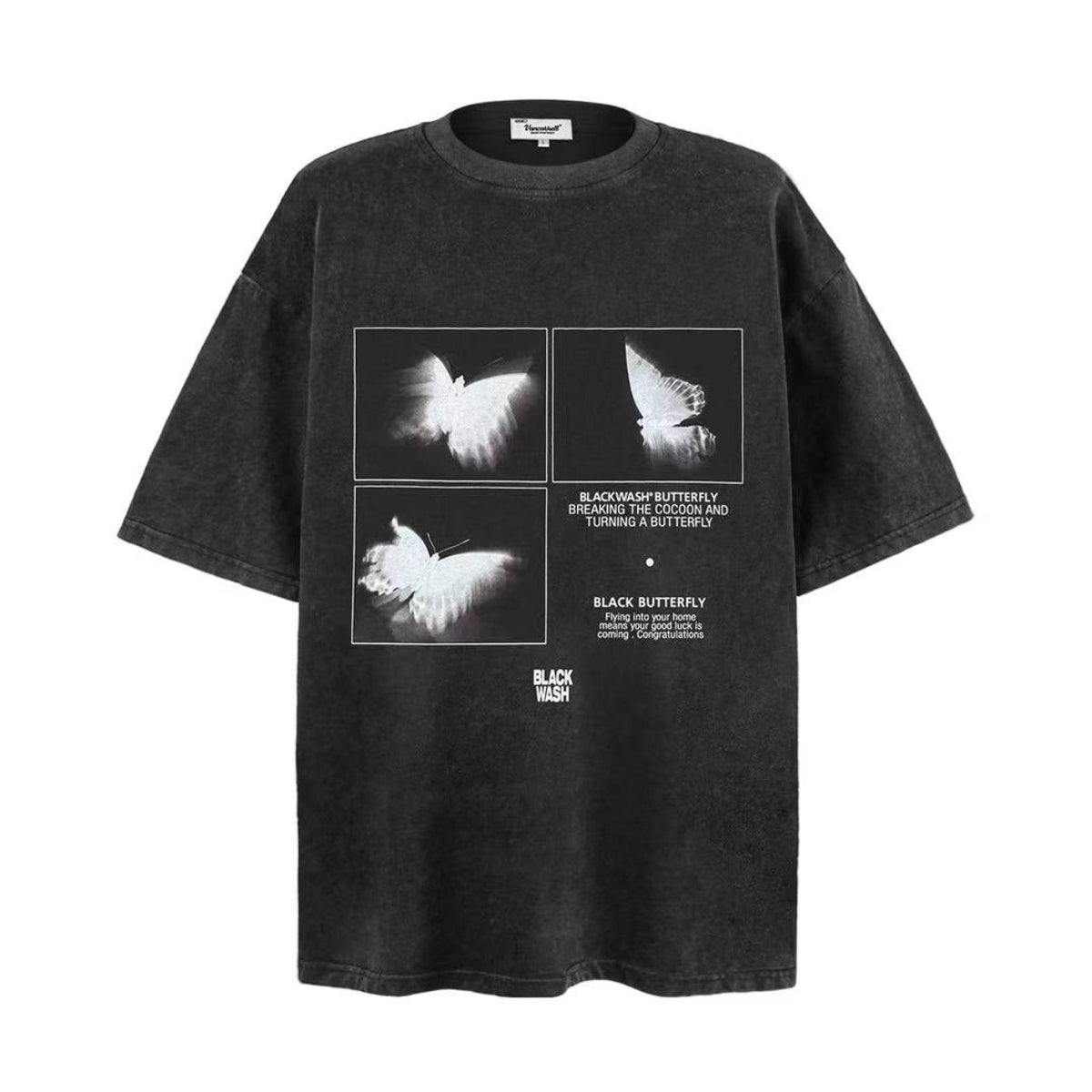 Washed Print Short Sleeve - OMYGOODS