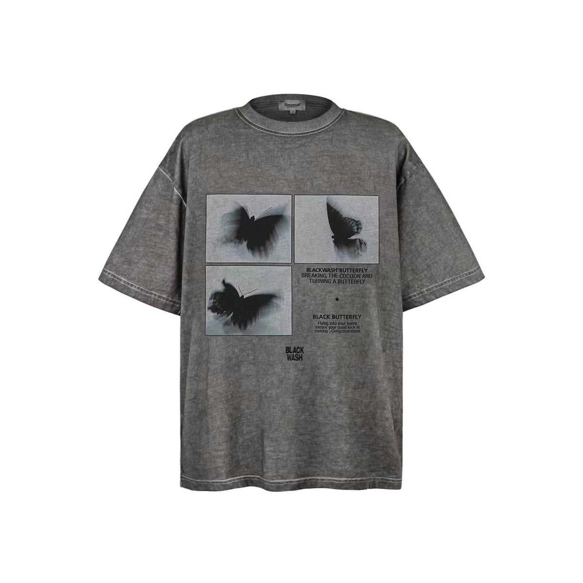 Washed Print Short Sleeve - OMYGOODS