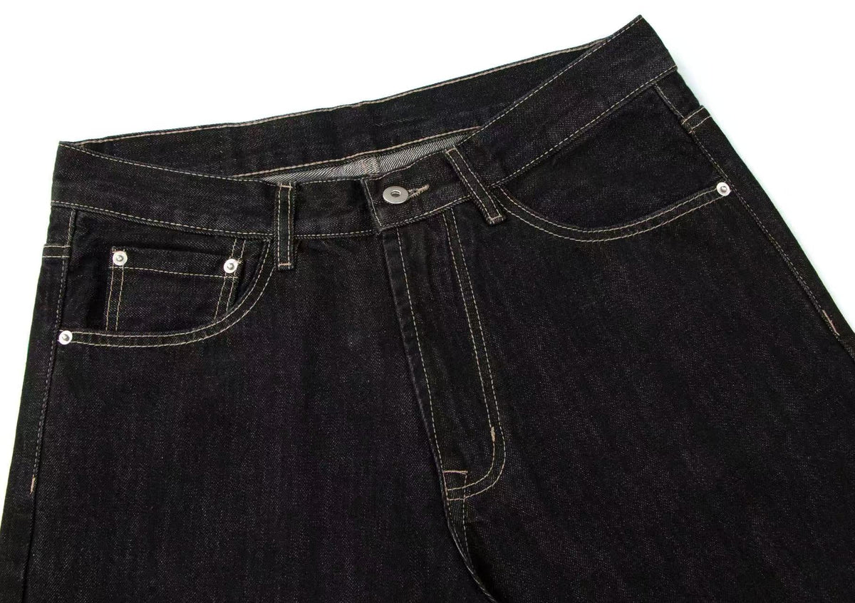 Vintage Raw-Denim Jeans - OMYGOODS