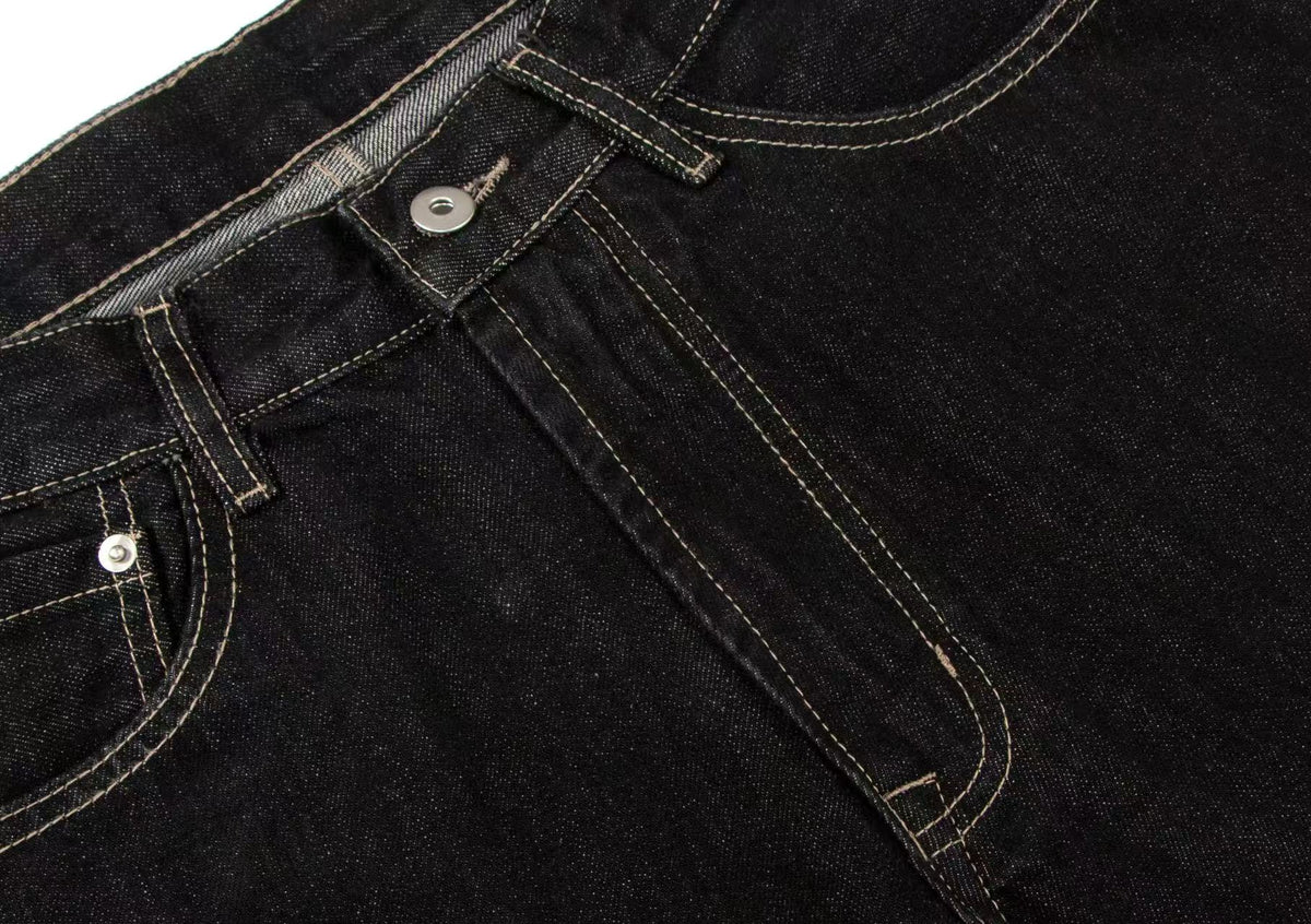 Vintage Raw-Denim Jeans - OMYGOODS
