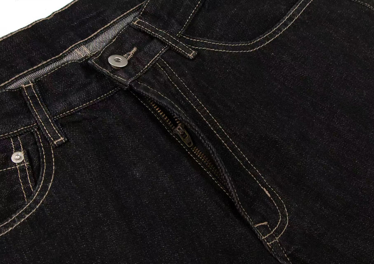 Vintage Raw-Denim Jeans - OMYGOODS