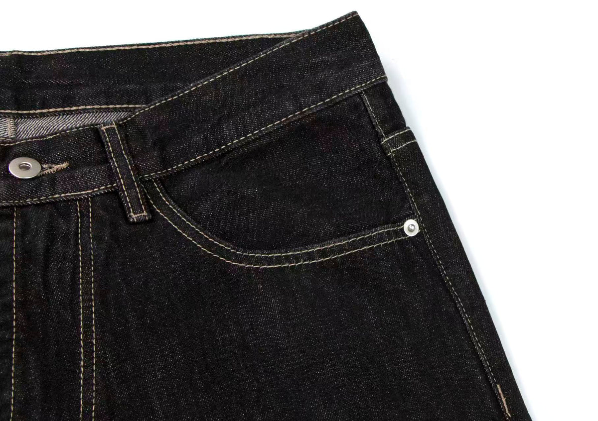 Vintage Raw-Denim Jeans - OMYGOODS