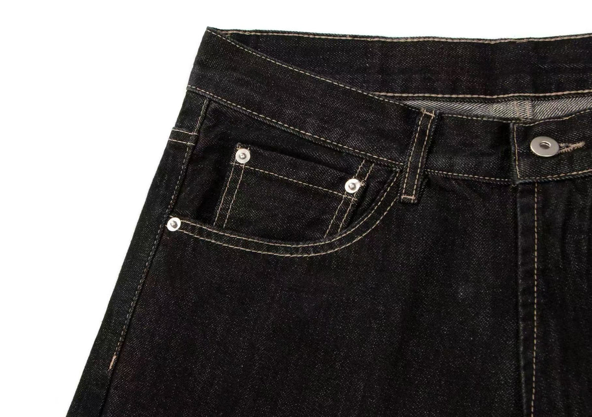 Vintage Raw-Denim Jeans - OMYGOODS