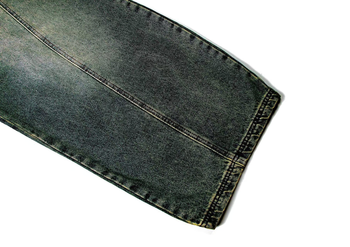 Washed Wide-Leg Baggy Jeans - OMYGOODS