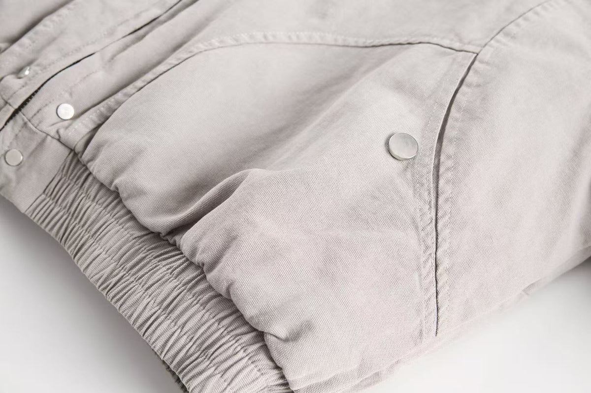 Clean-Fit Faux-Fur Hooded Jacket - OMYGOODS