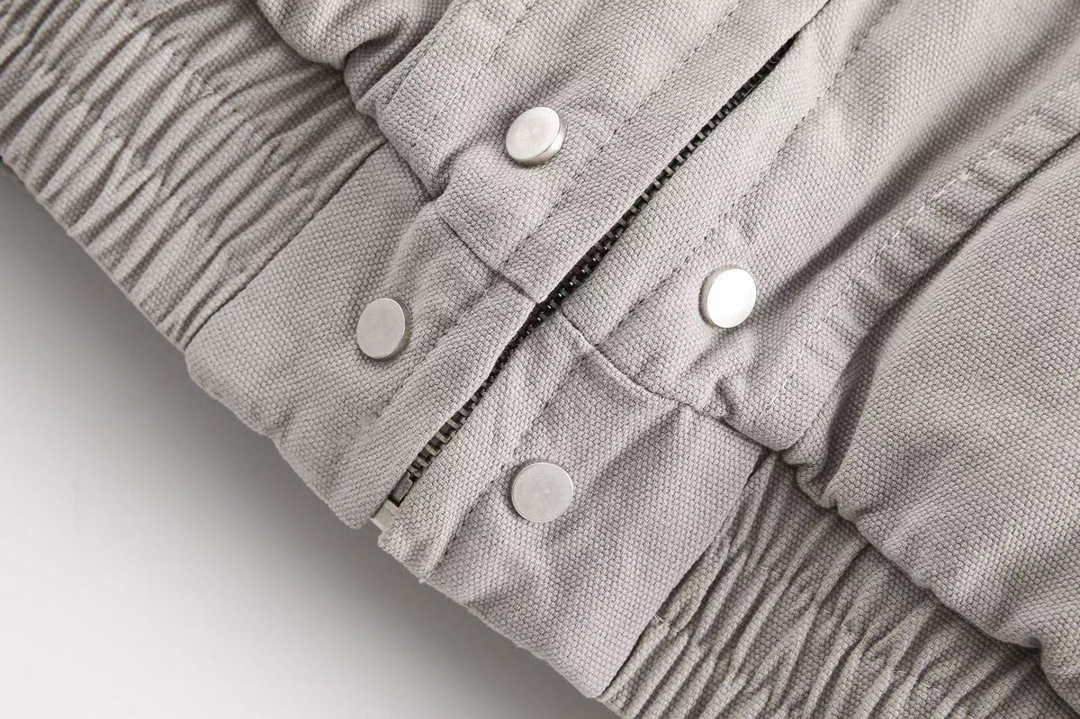 Clean-Fit Faux-Fur Hooded Jacket - OMYGOODS