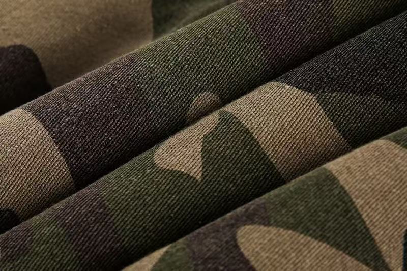 Vintage Camo Fur Collar Hooded Jacket - OMYGOODS