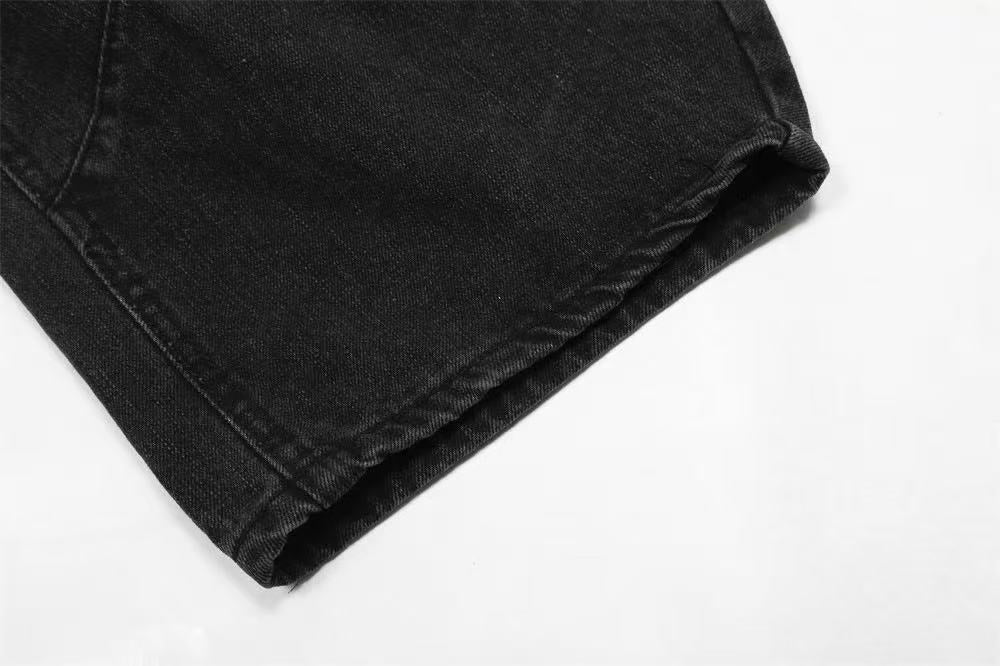 Washed Wide-Leg Baggy Jeans - OMYGOODS