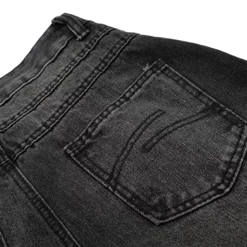 Washed Wide-Leg Baggy Jeans - OMYGOODS