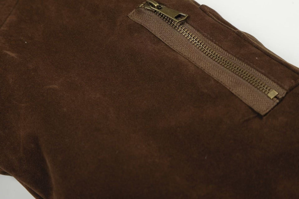 Vintage Faux-Fur Collar Hooded Jacket - OMYGOODS