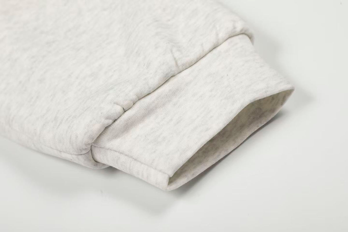 Letter-Print Plush Hooded Jacket - OMYGOODS