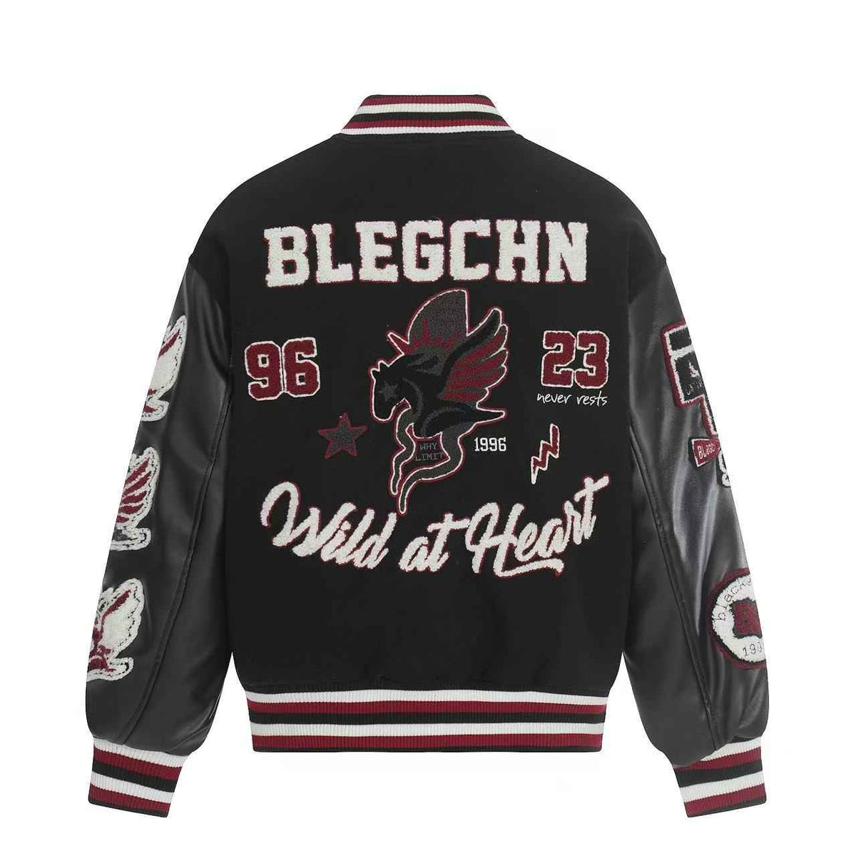 Vintage Embroidered Baseball Jacket
