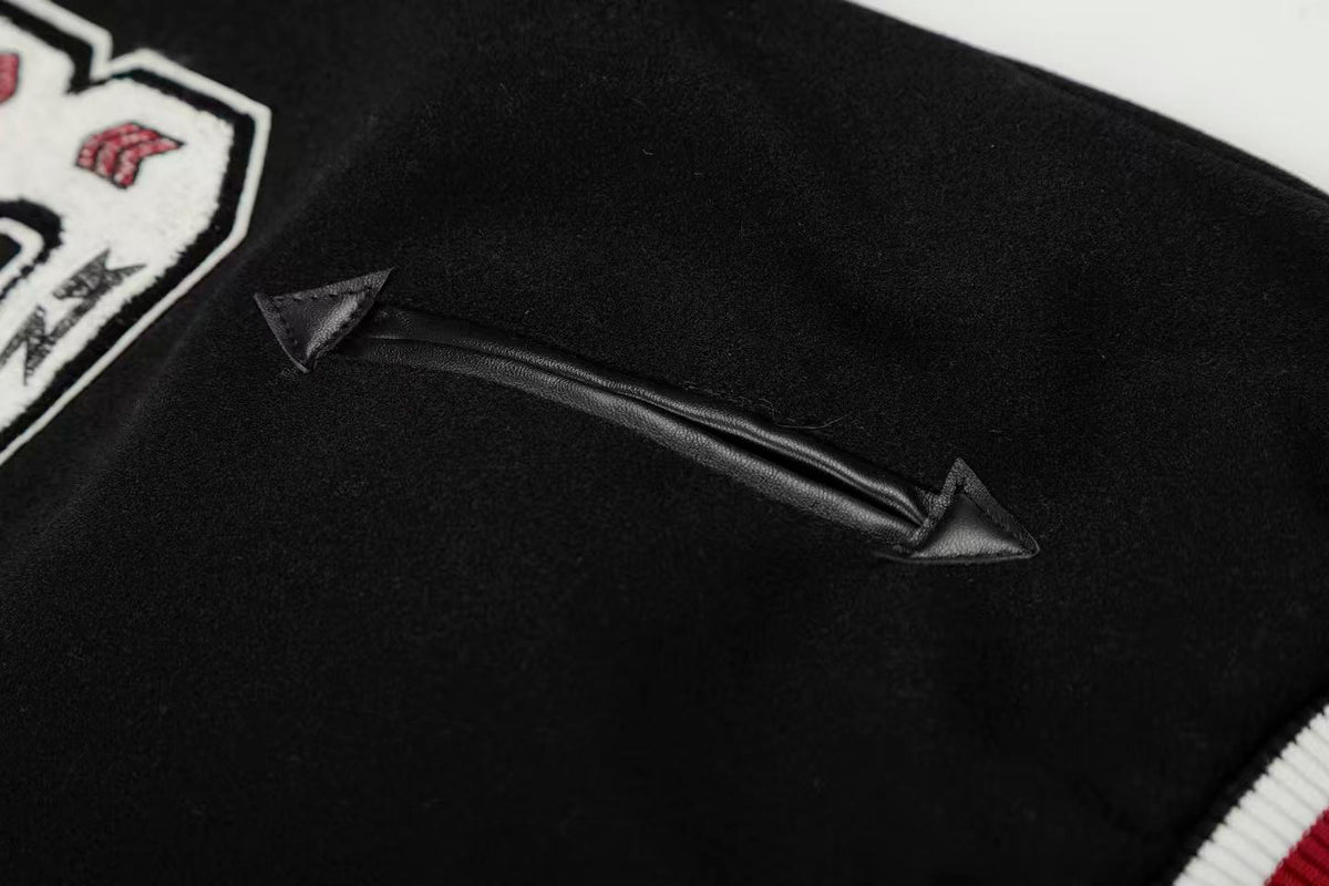 Vintage Embroidered Baseball Jacket - OMYGOODS