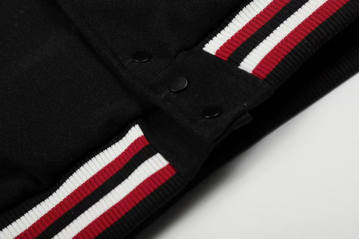 Vintage Embroidered Baseball Jacket - OMYGOODS