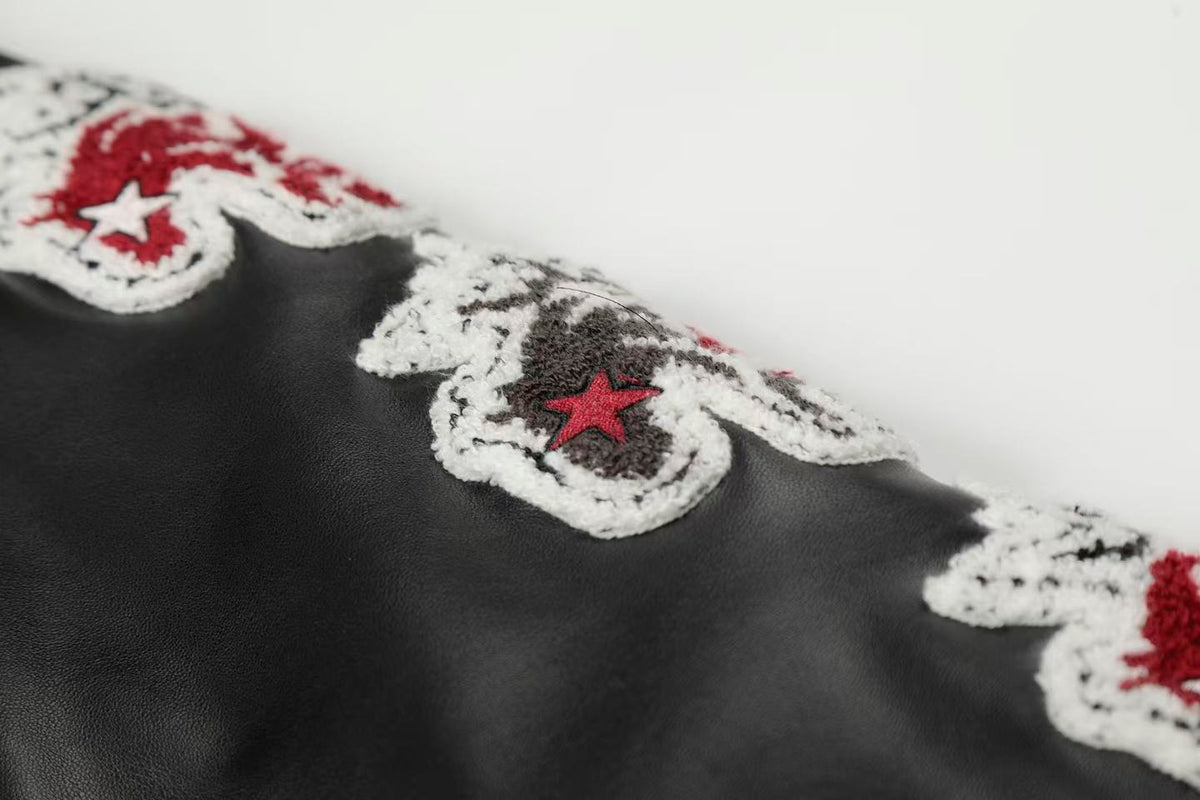 Vintage Embroidered Baseball Jacket - OMYGOODS