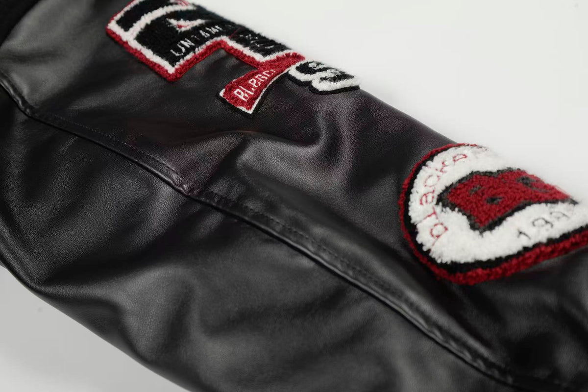 Vintage Embroidered Baseball Jacket - OMYGOODS