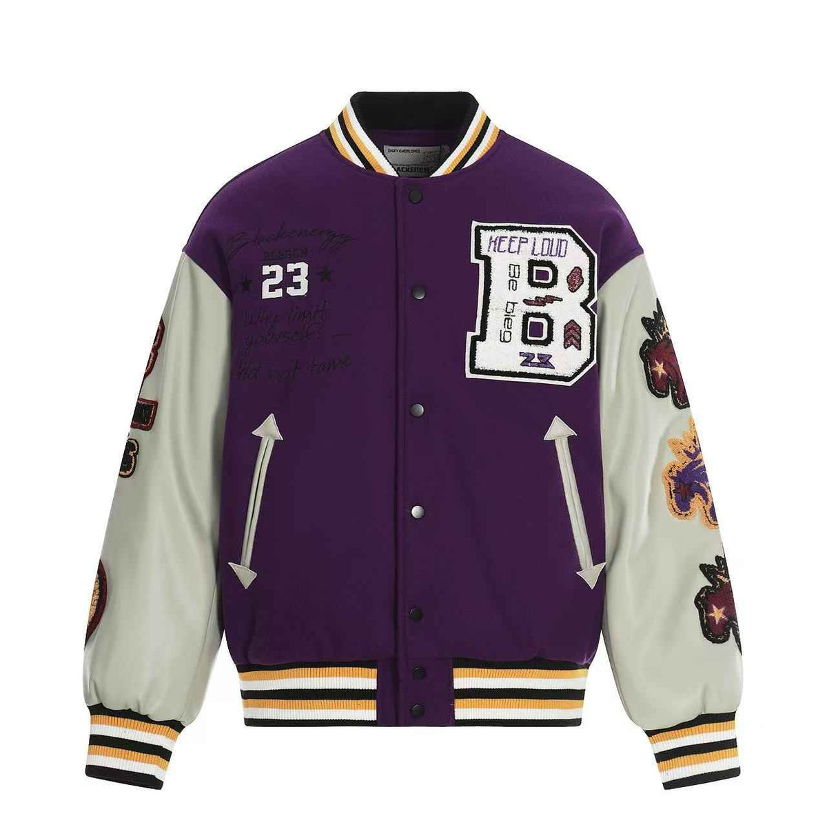 Vintage Embroidered Baseball Jacket