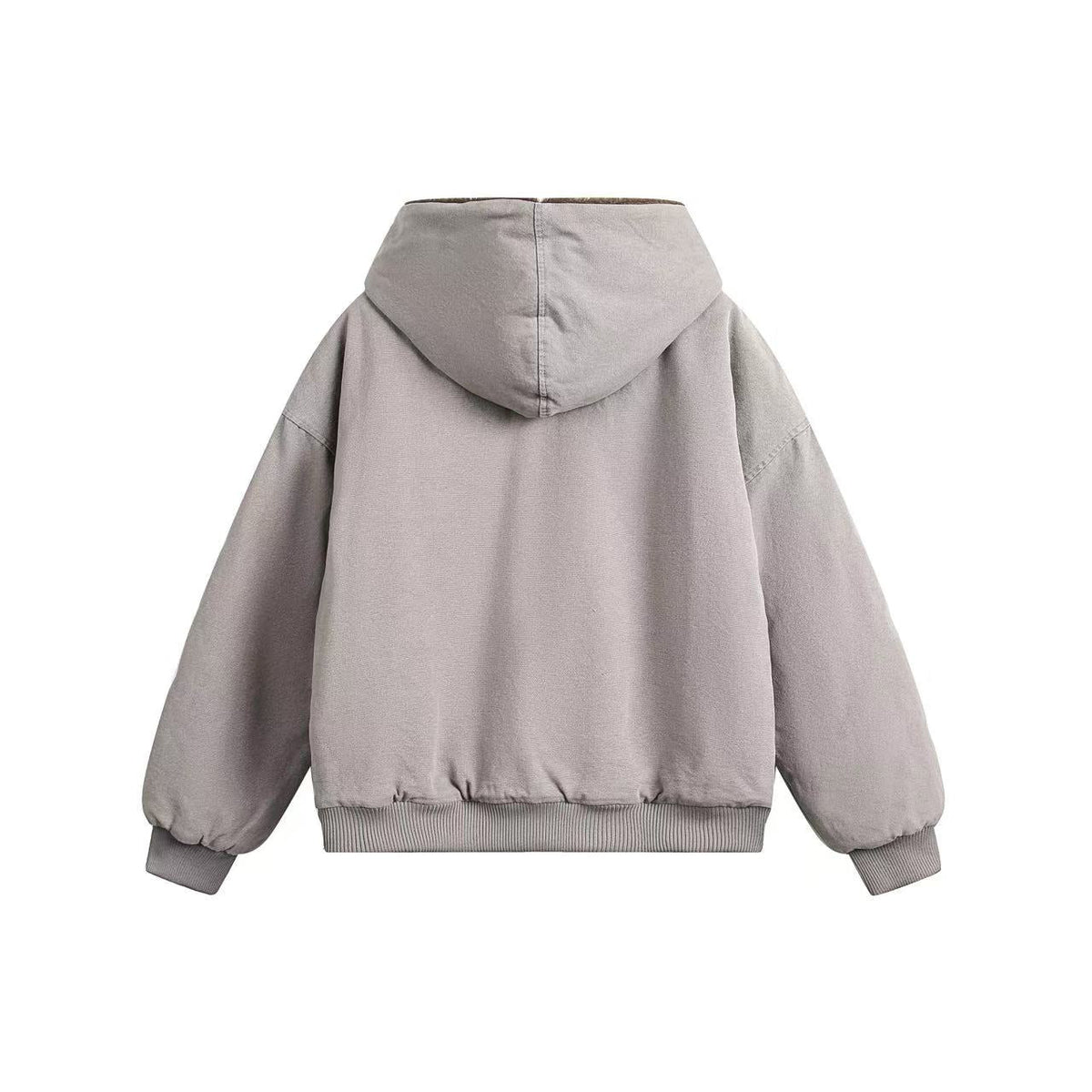 Clean-Fit Faux-Fur Hooded Jacket - OMYGOODS