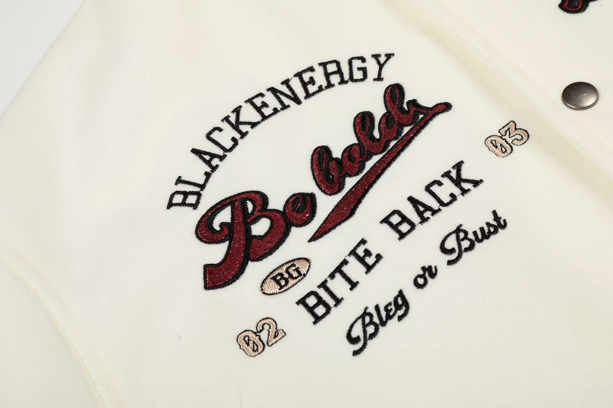 Vintage Embroidered Baseball Jacket - OMYGOODS