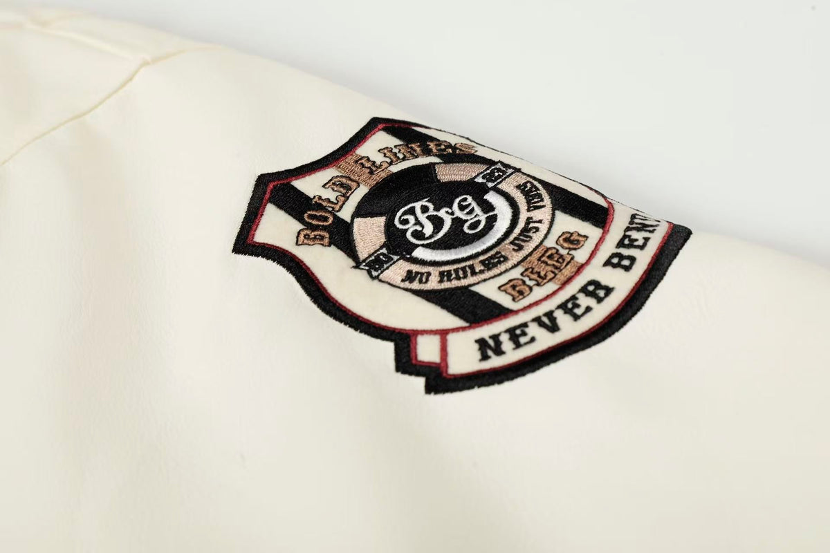 Vintage Embroidered Baseball Jacket - OMYGOODS
