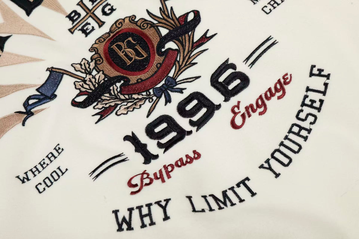 Vintage Embroidered Baseball Jacket - OMYGOODS