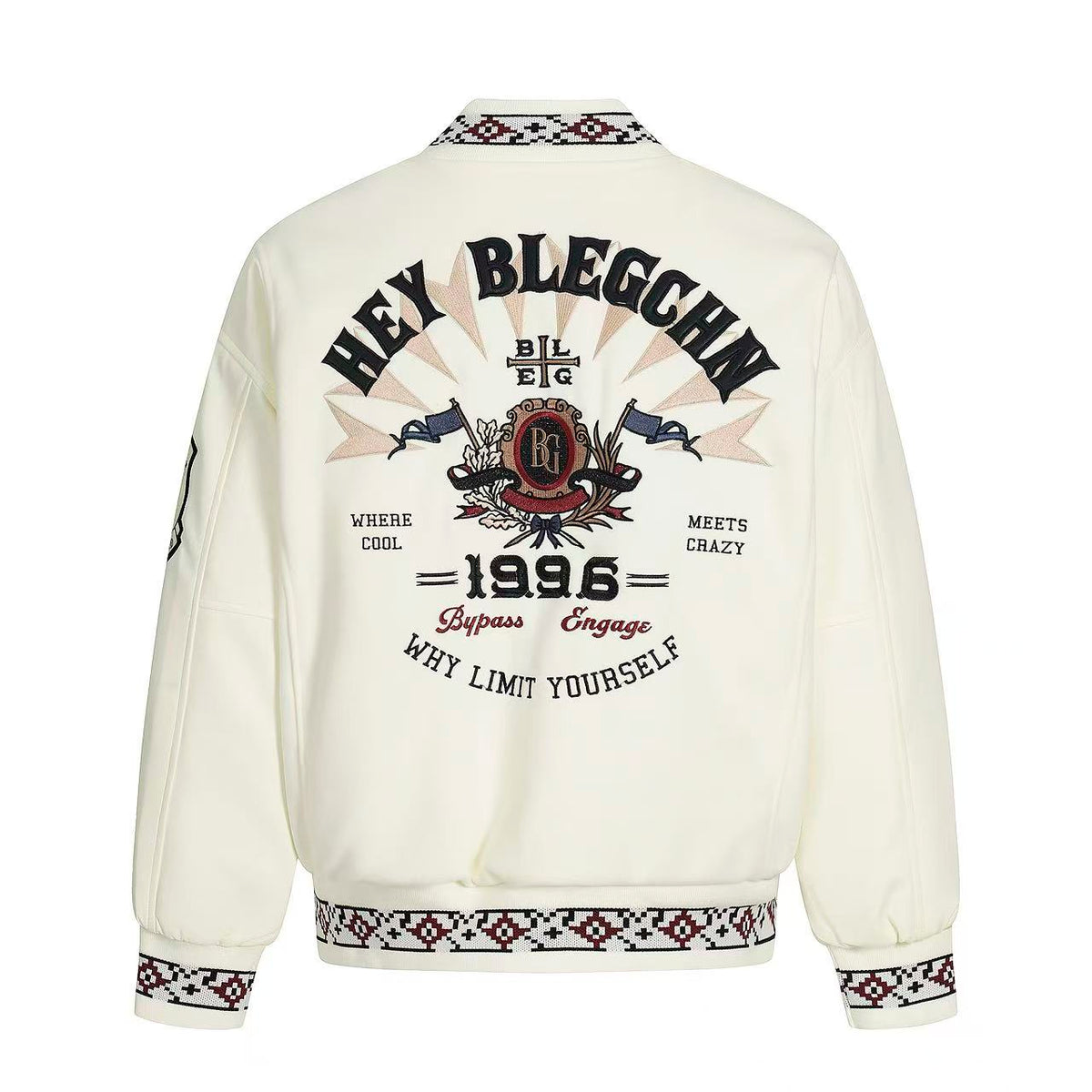 Vintage Embroidered Baseball Jacket - OMYGOODS