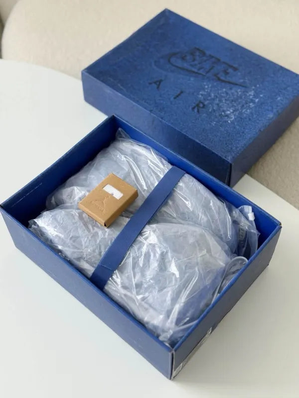 Air Jordan 4 x Nigel Sylvester “Brick By Brick” Sneakers – Blue - OMYGOODS
