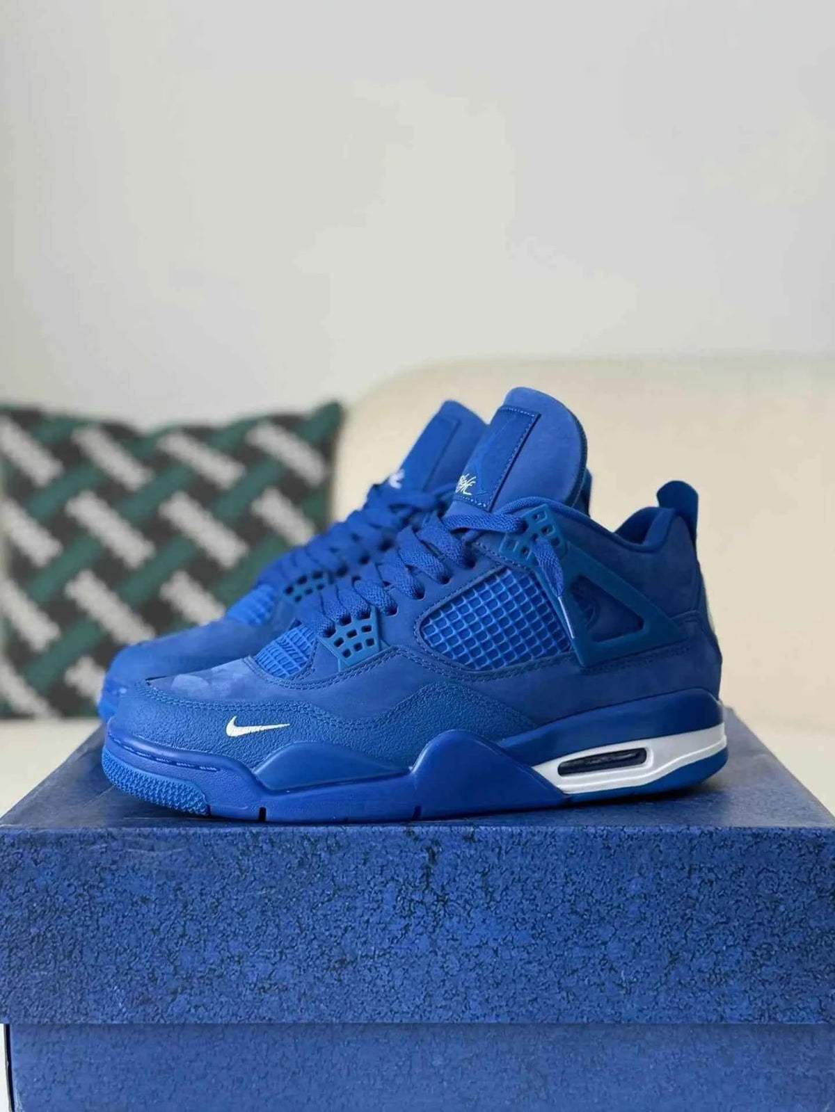 Air Jordan 4 x Nigel Sylvester – Elevate Your Style with Bold Blue Sneakers
