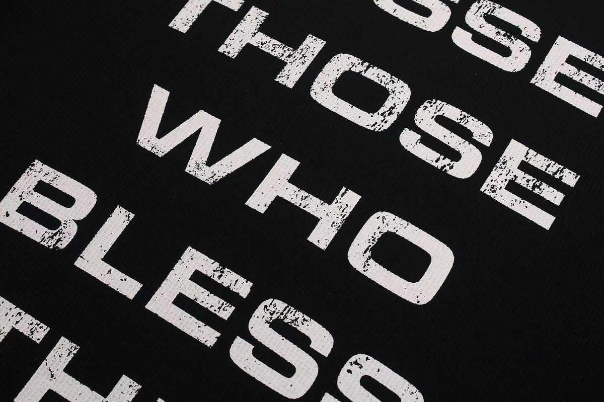 Streetwear Red Cross Print Short Sleeve - OMYGOODS