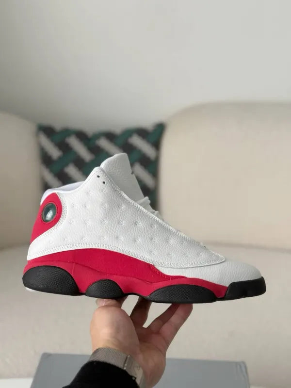 Air Jordan 13 Retro “Chicago” Sneakers – White, Red & Black - OMYGOODS