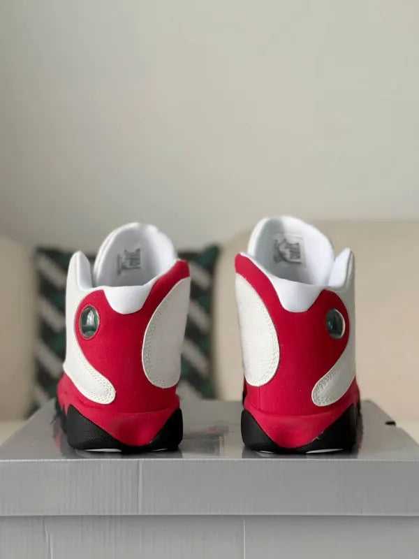 Air Jordan 13 Retro “Chicago” Sneakers – White, Red & Black - OMYGOODS