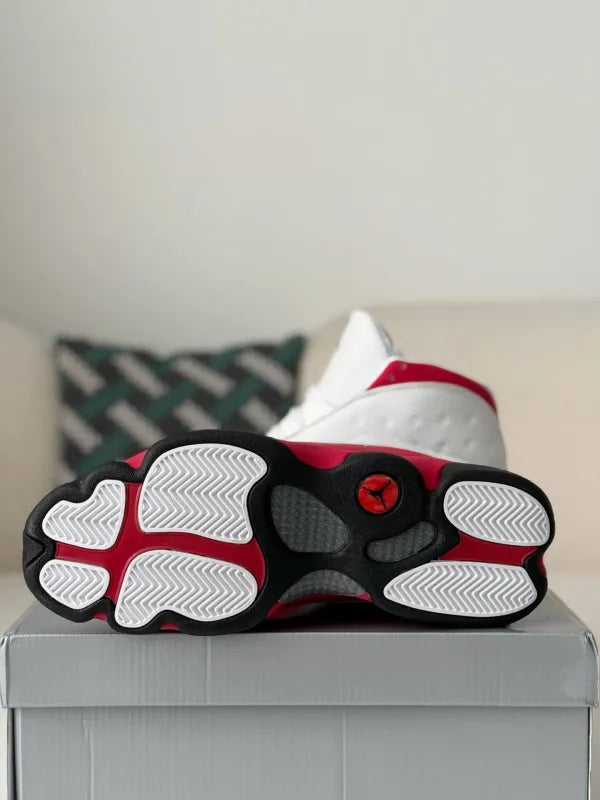 Air Jordan 13 Retro “Chicago” Sneakers – White, Red & Black - OMYGOODS