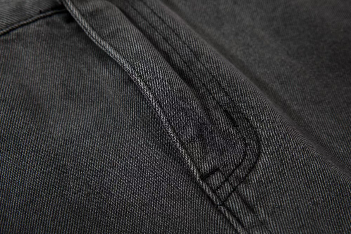 Distressed Stitch Wide-Leg Jeans - OMYGOODS