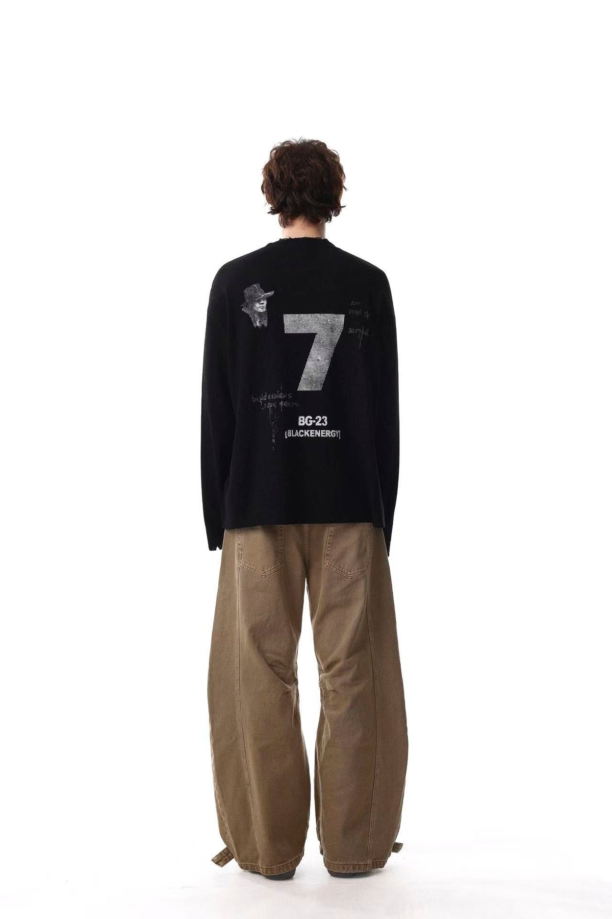 Streetwear Flag-print Long Sleeve - OMYGOODS