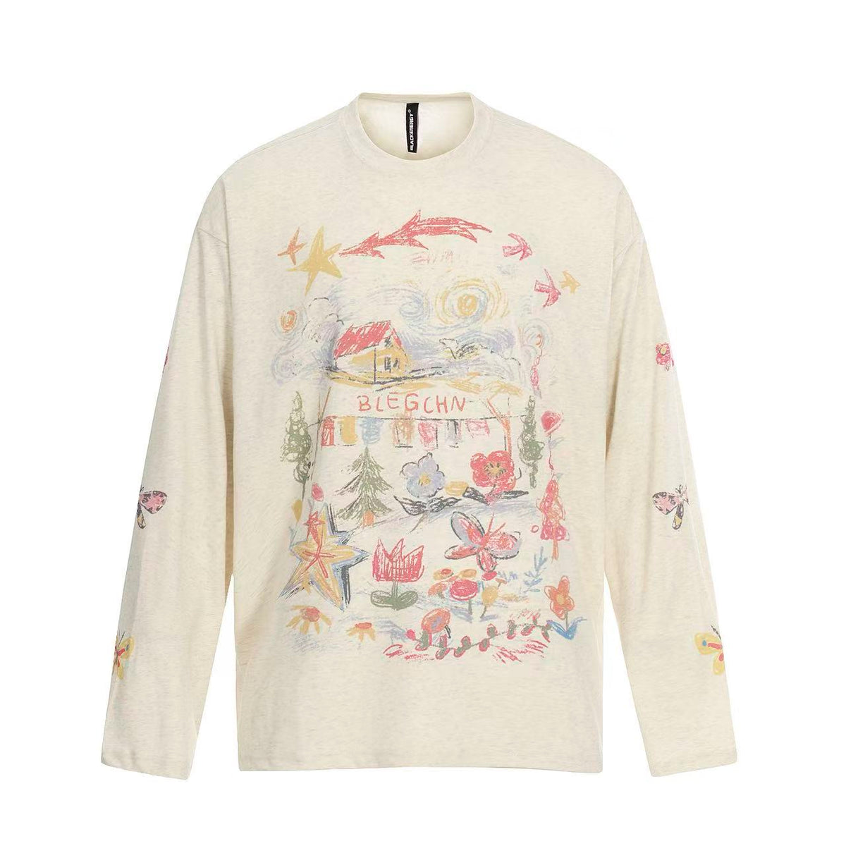 Streetwear Print Long Sleeve - OMYGOODS