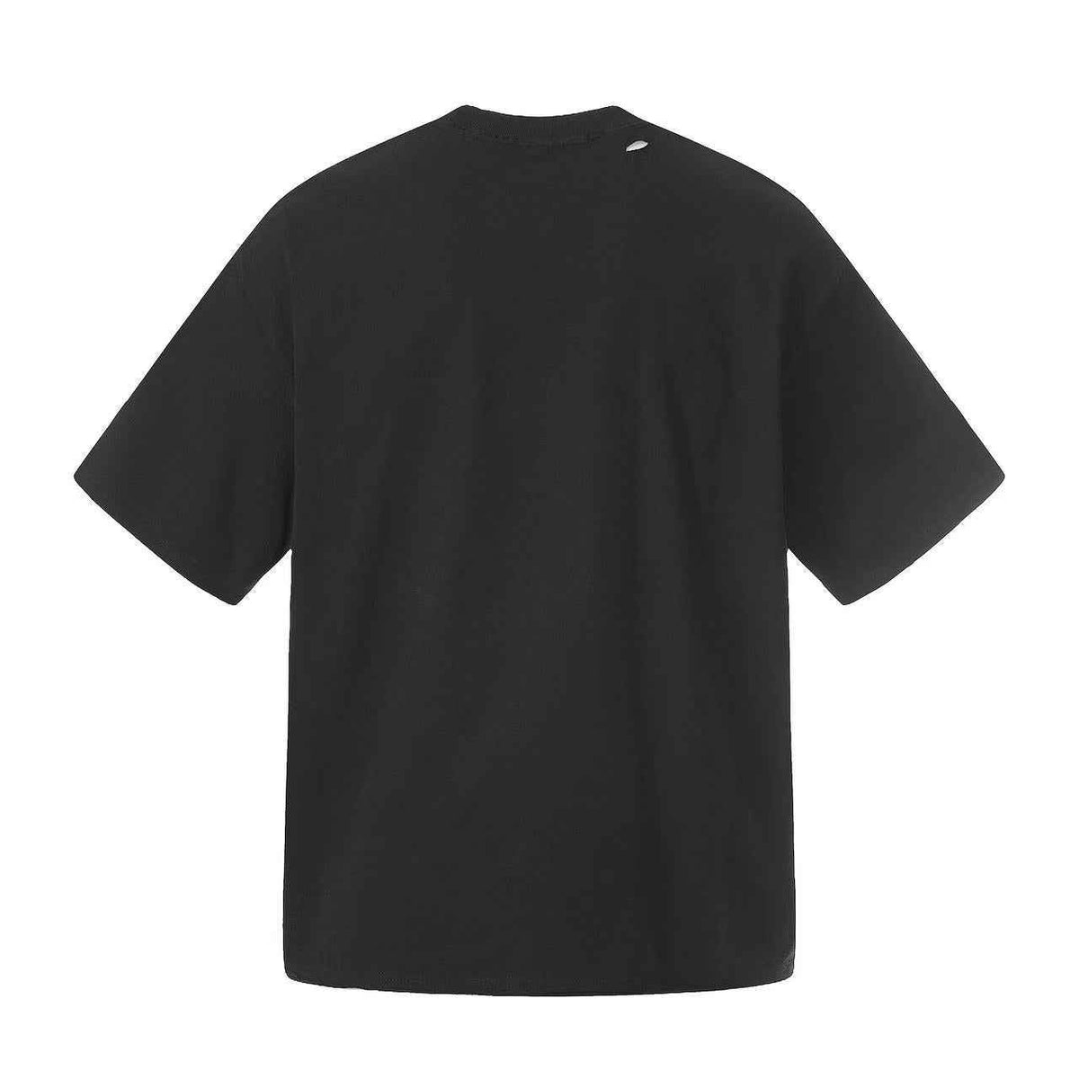 Streetwear Distressed Face Print Short Sleeve